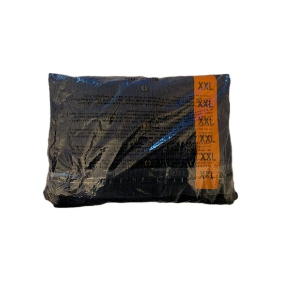 GH Bass Women's Textured Henley Button Top, Blue, XXL - Picture 2 of 2